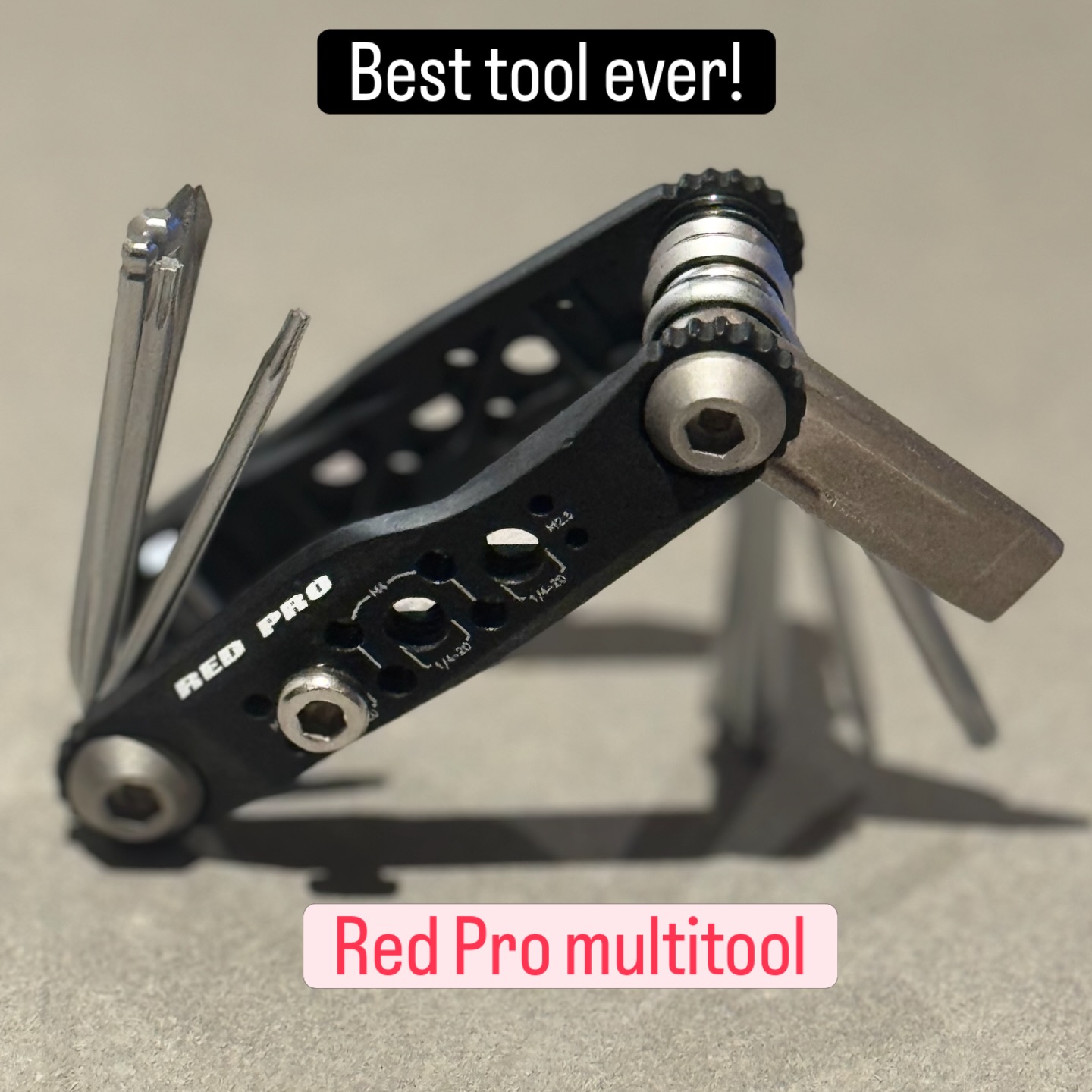 My Favorite multitool the @reddigitalcinema Red Pro Multitool.